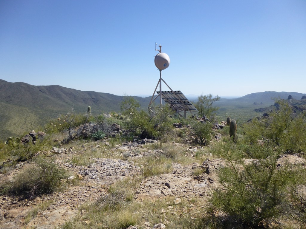 Communications equipment on Peak 3370