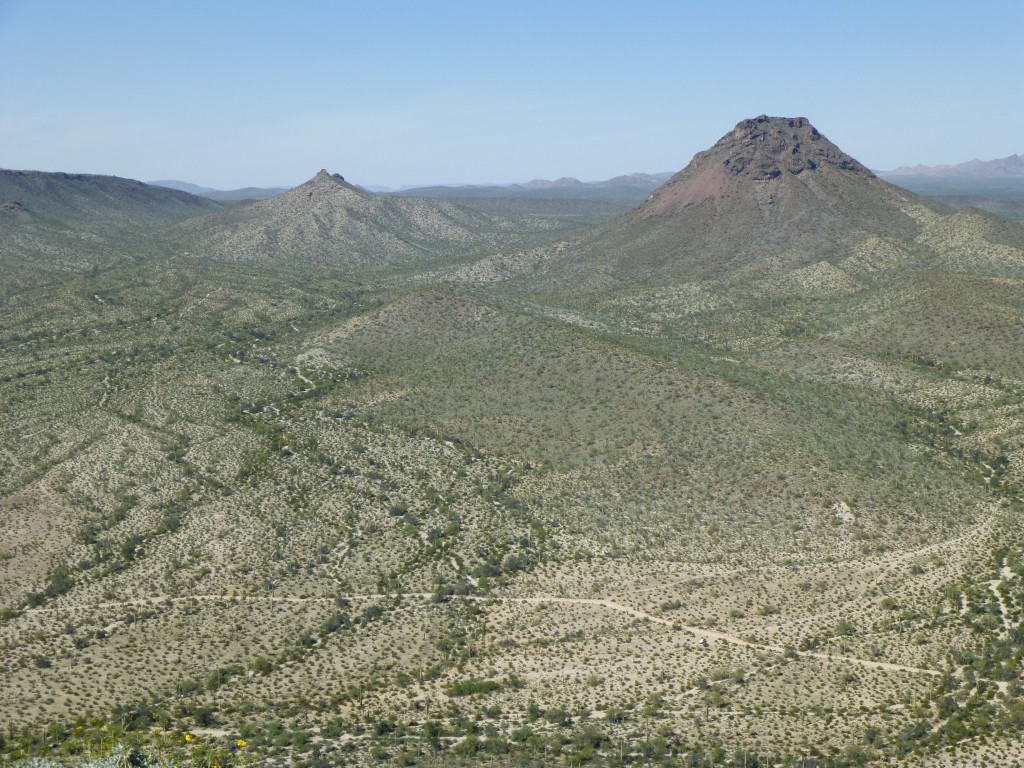 Looking north to Scarface Mountain