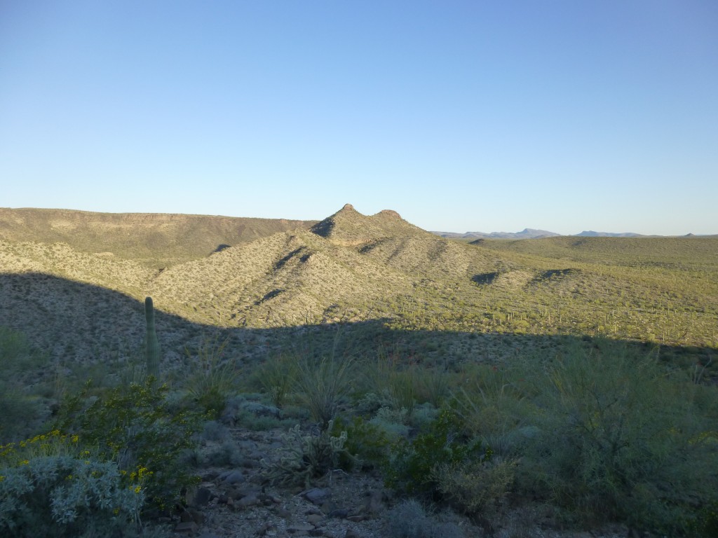 Looking northwest to Peak 2242