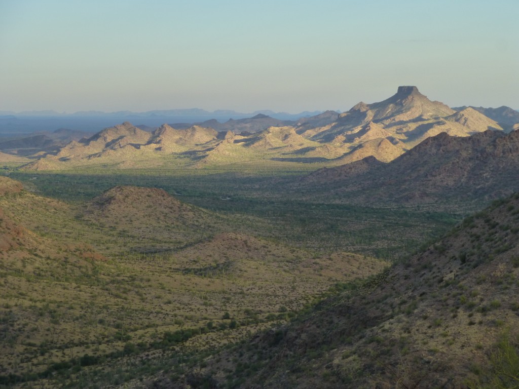 Hat Mountain to the northwest