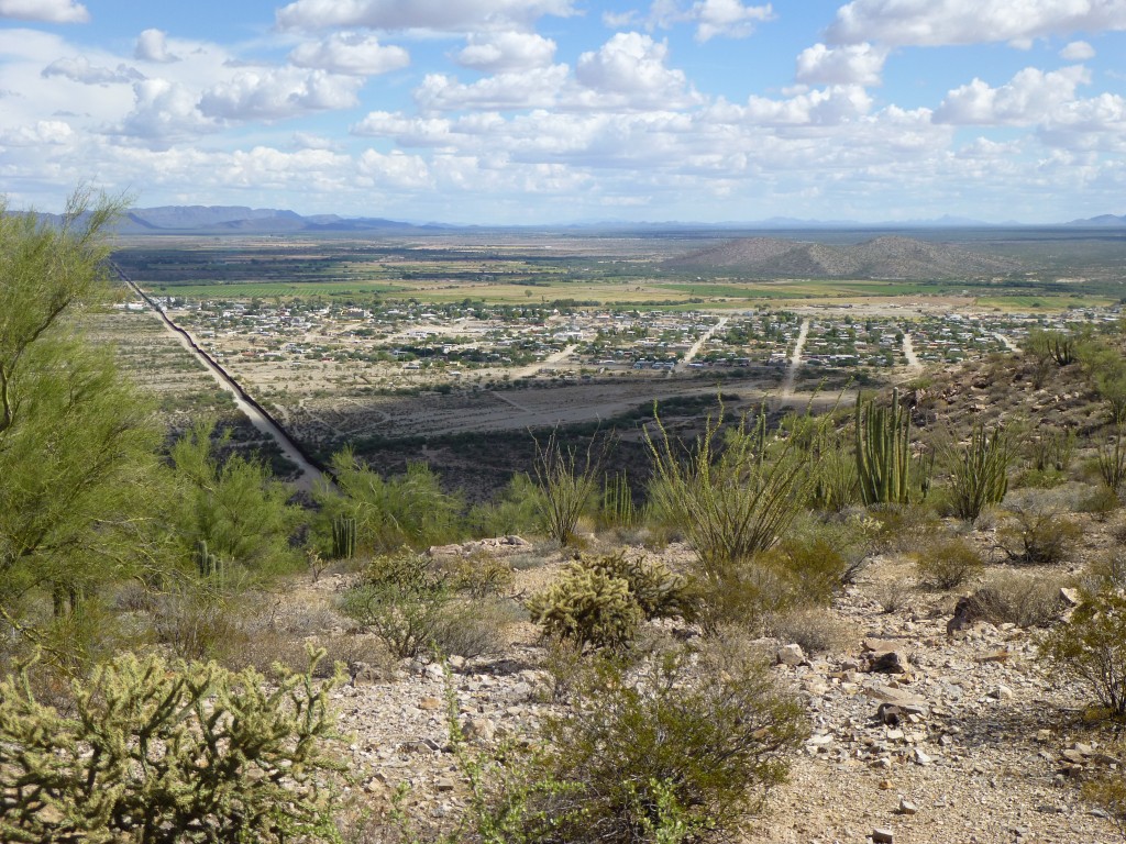 Sonoita, Mexico across the border 