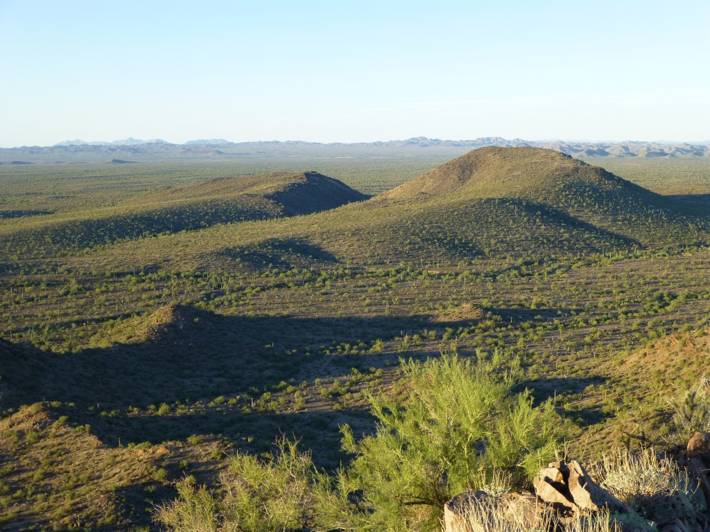 Looking southwest to Peak 1932