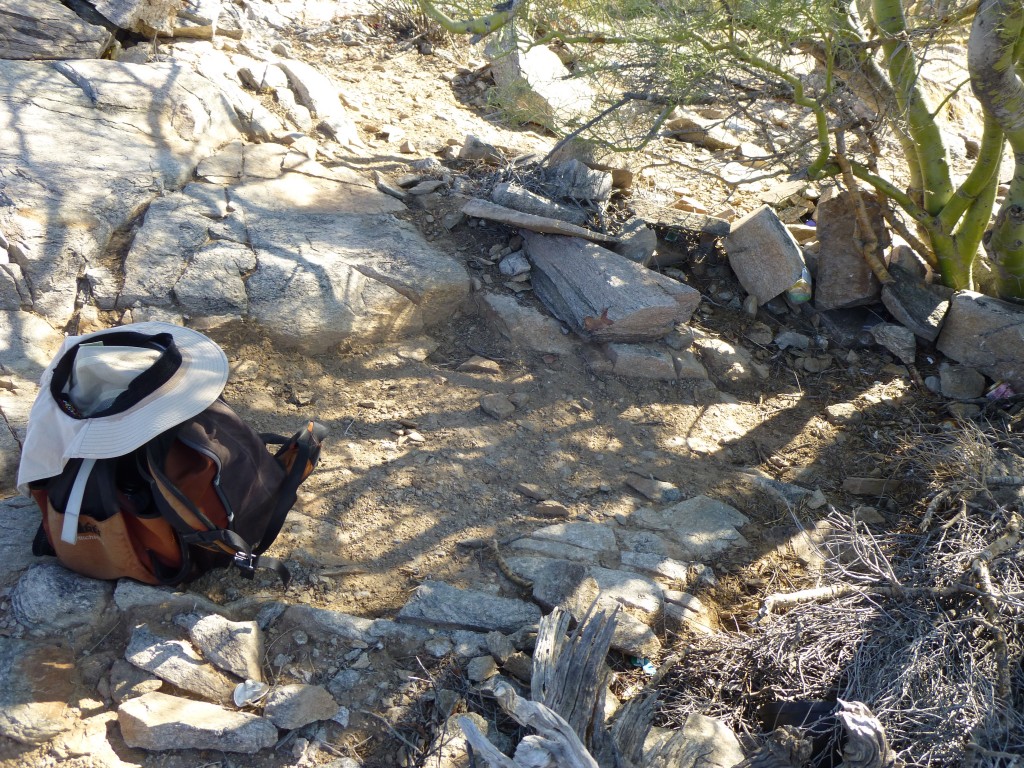 On the summit of Peak 1633