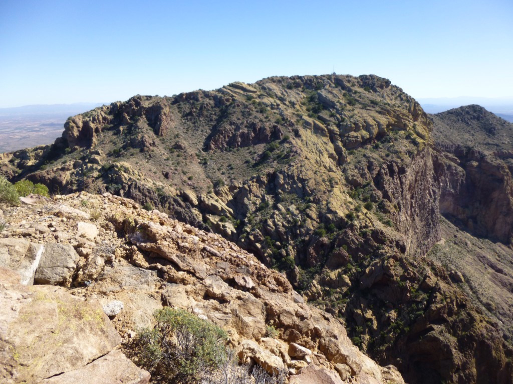 Looking southeast to Mount Ajo