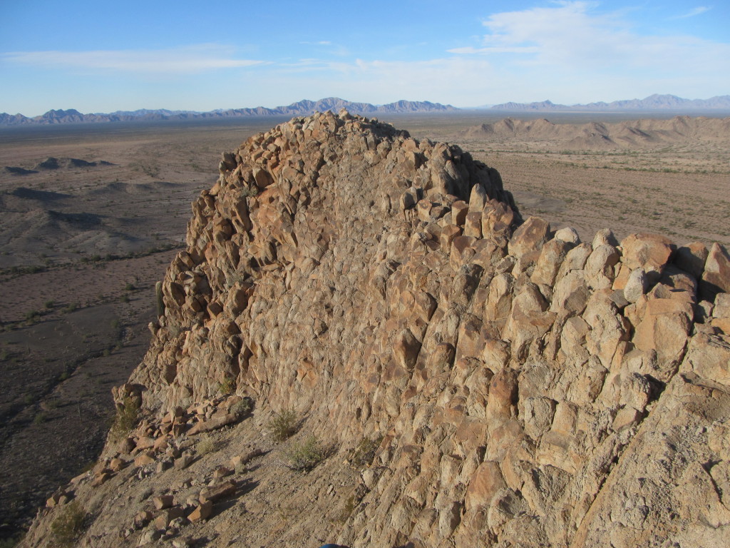 The summit of Peak 1145