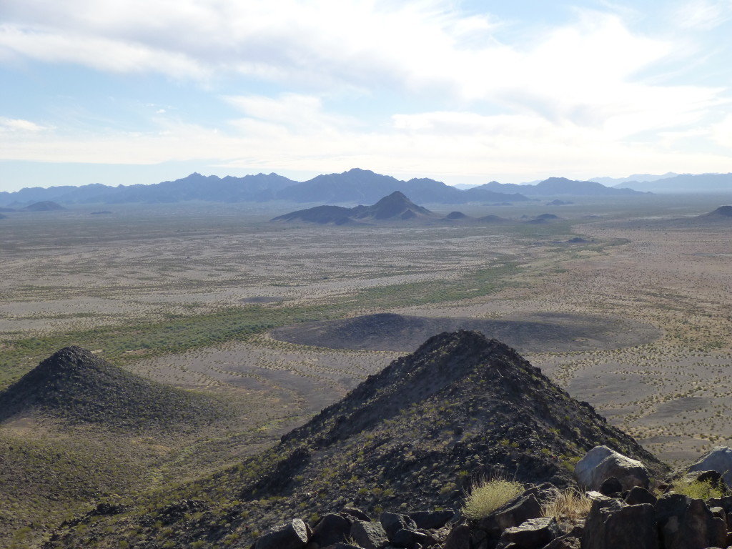 Looking south from Peak 1214