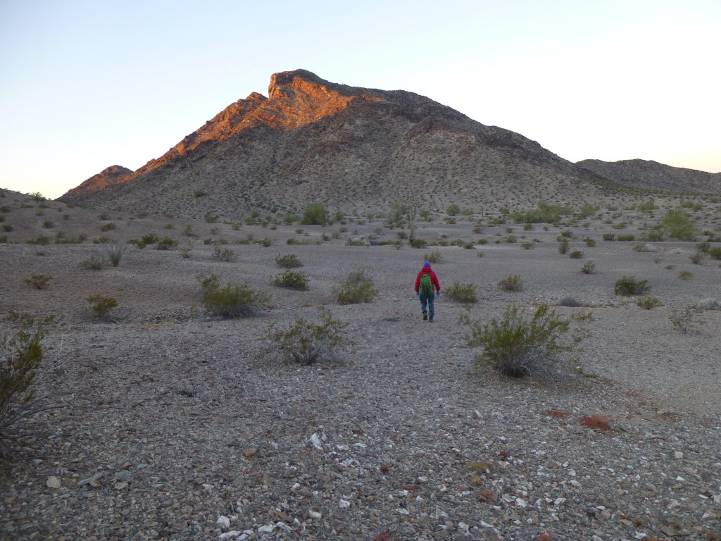 The northeast side of Peak 1266