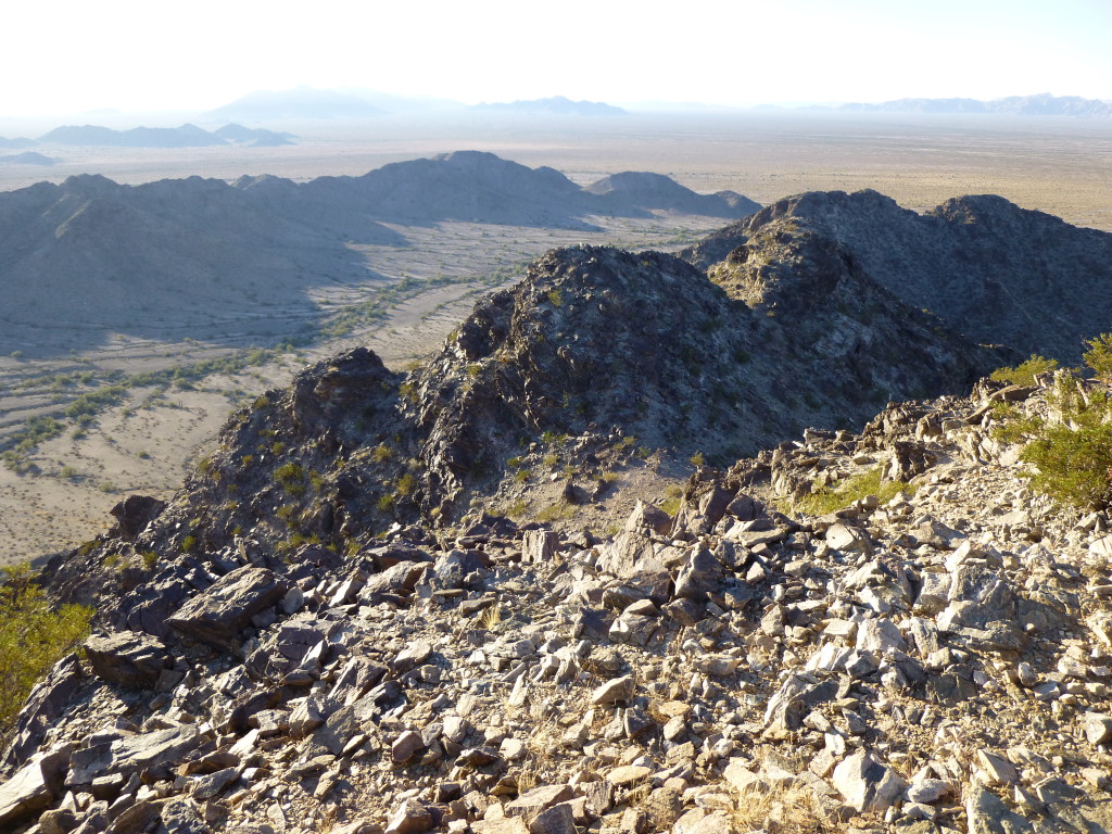 Looking south from Peak 