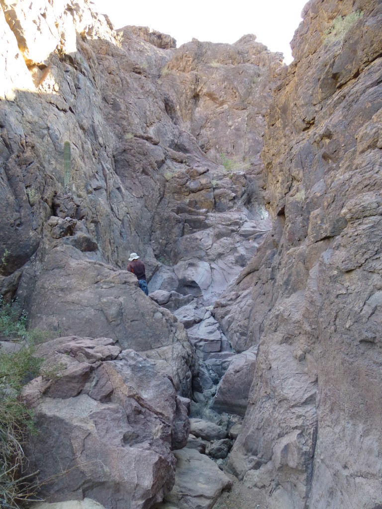 The canyon that held Eagle Tank
