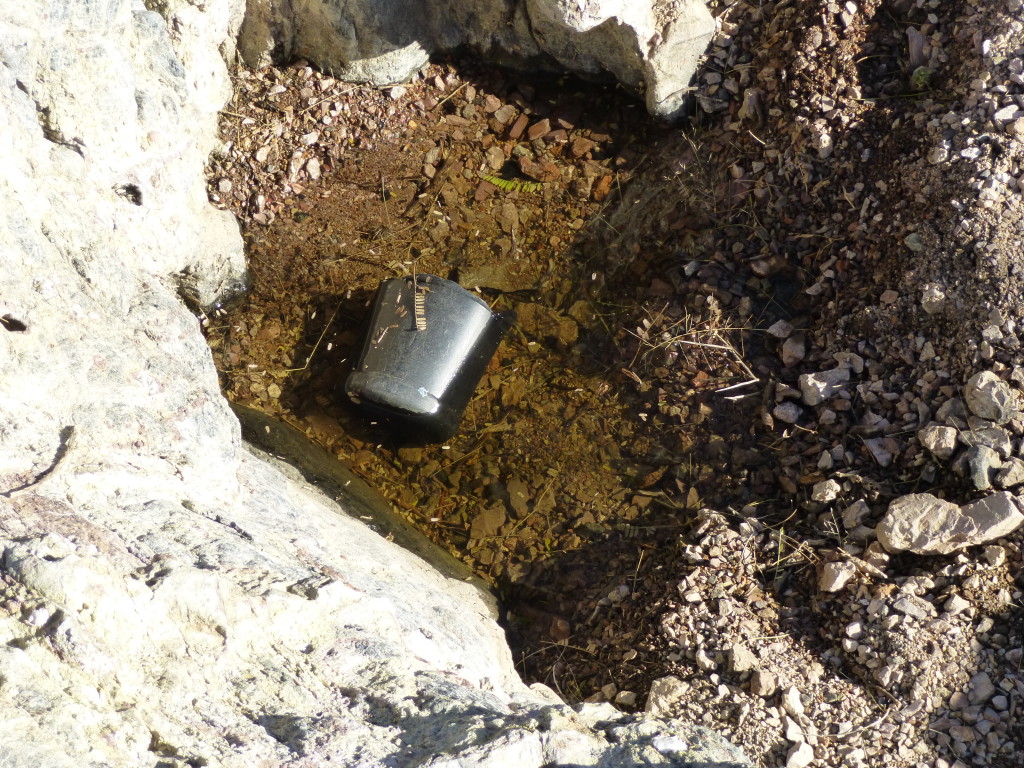 Mexican water jug in the tinaja