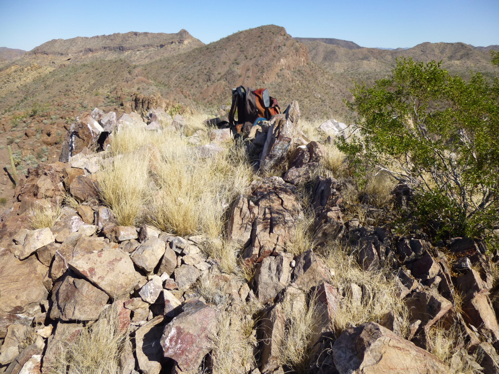 The top of Peak 2186