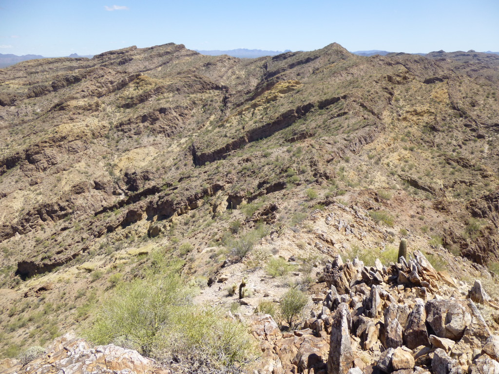 Looking out towards Point 2245