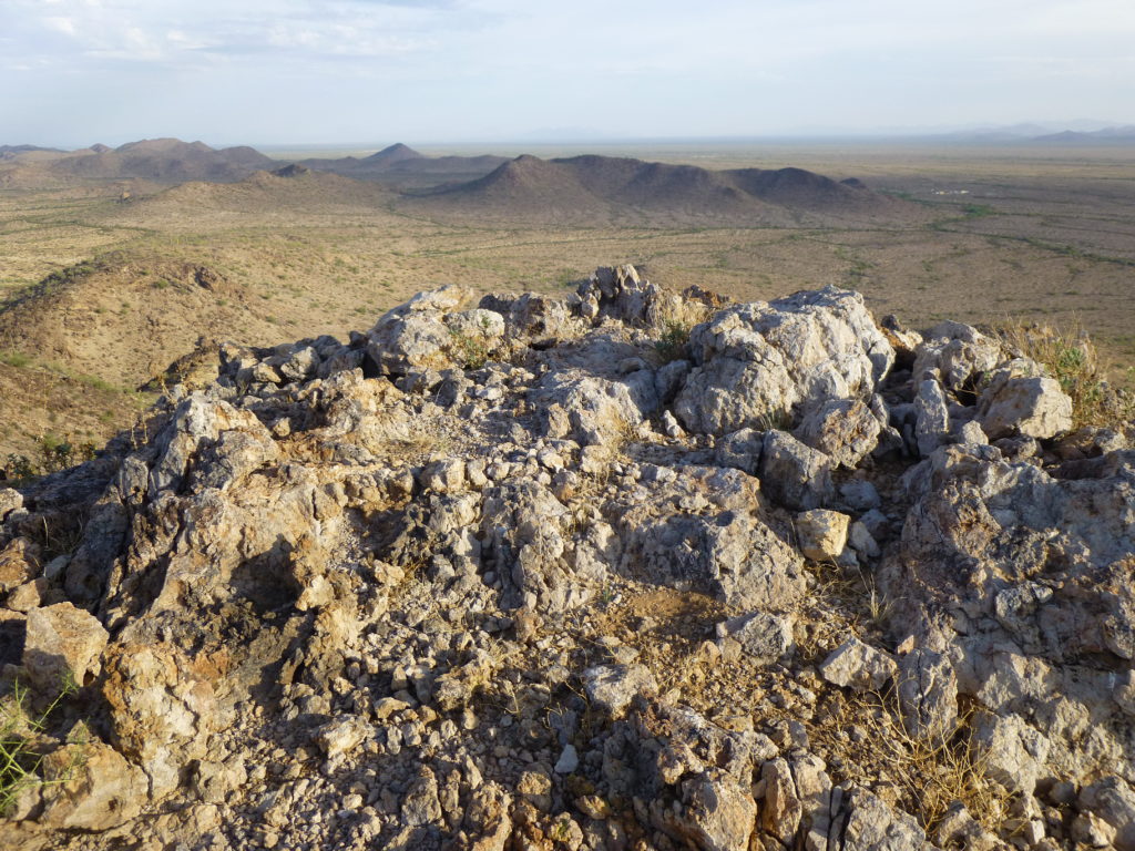 The summit of Peak 2063