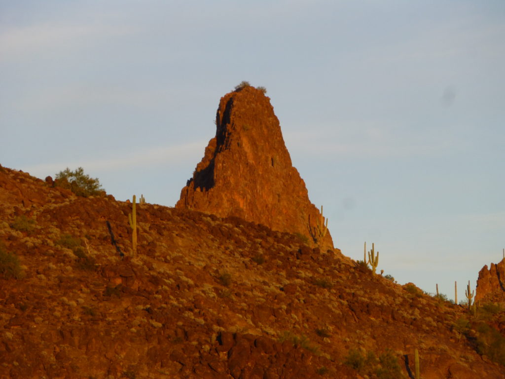 Unclimbed pinnacle