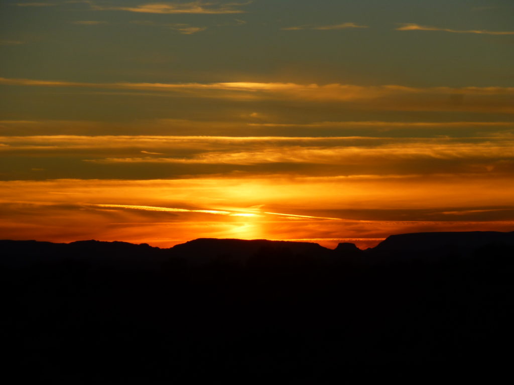 Desert sunset