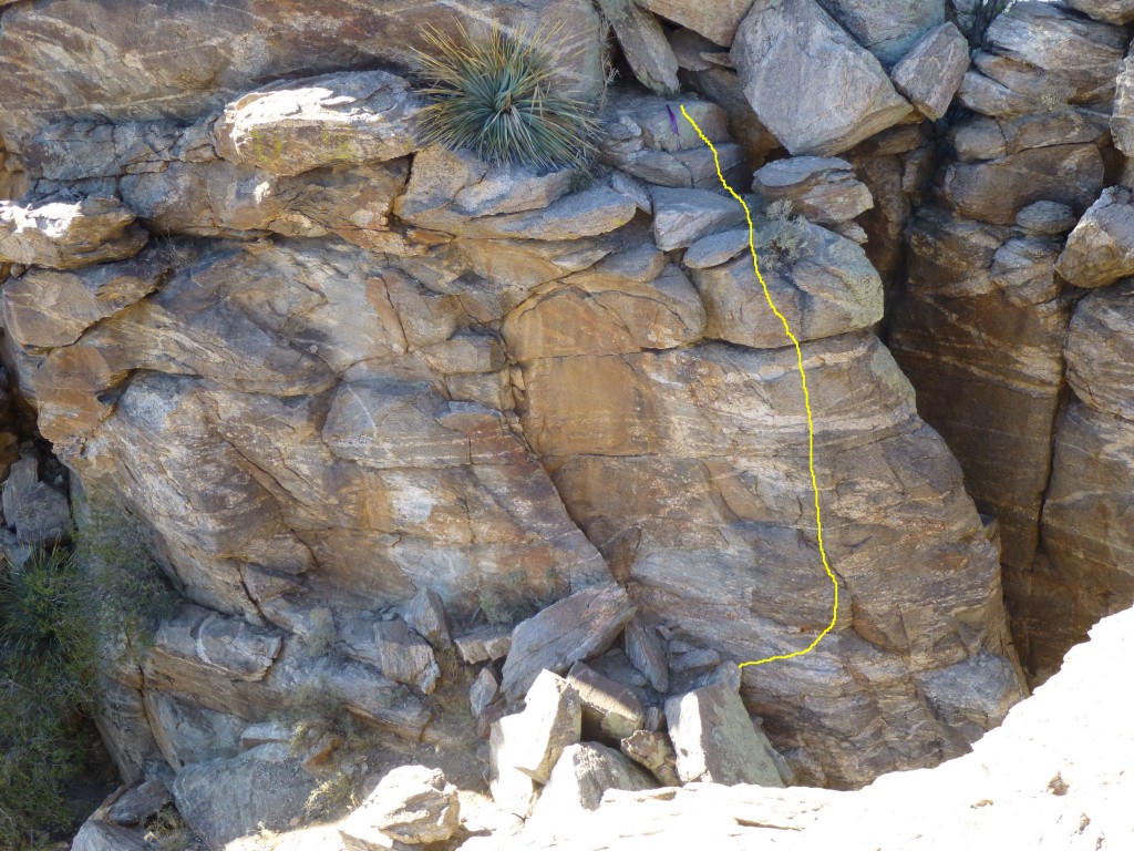 Thimble Peak crux